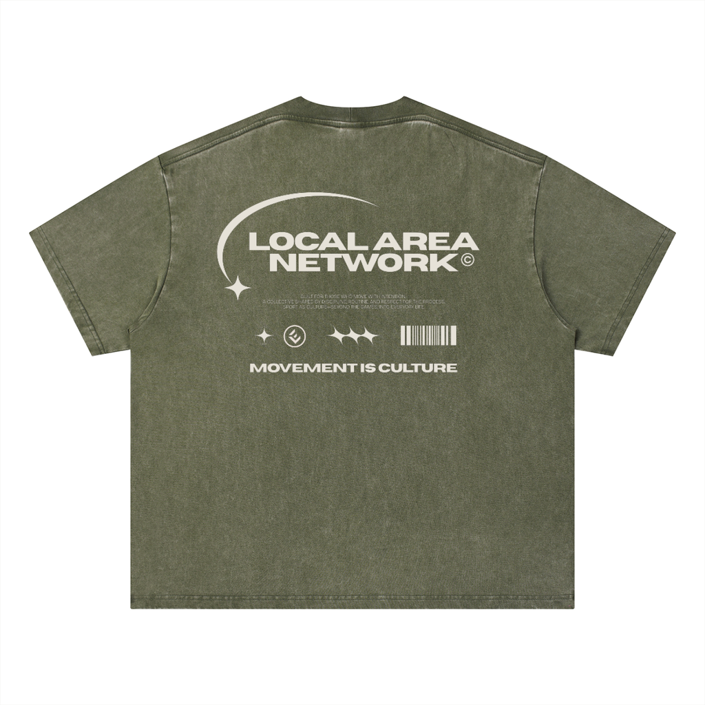 L.A.N - Vintage Wash T