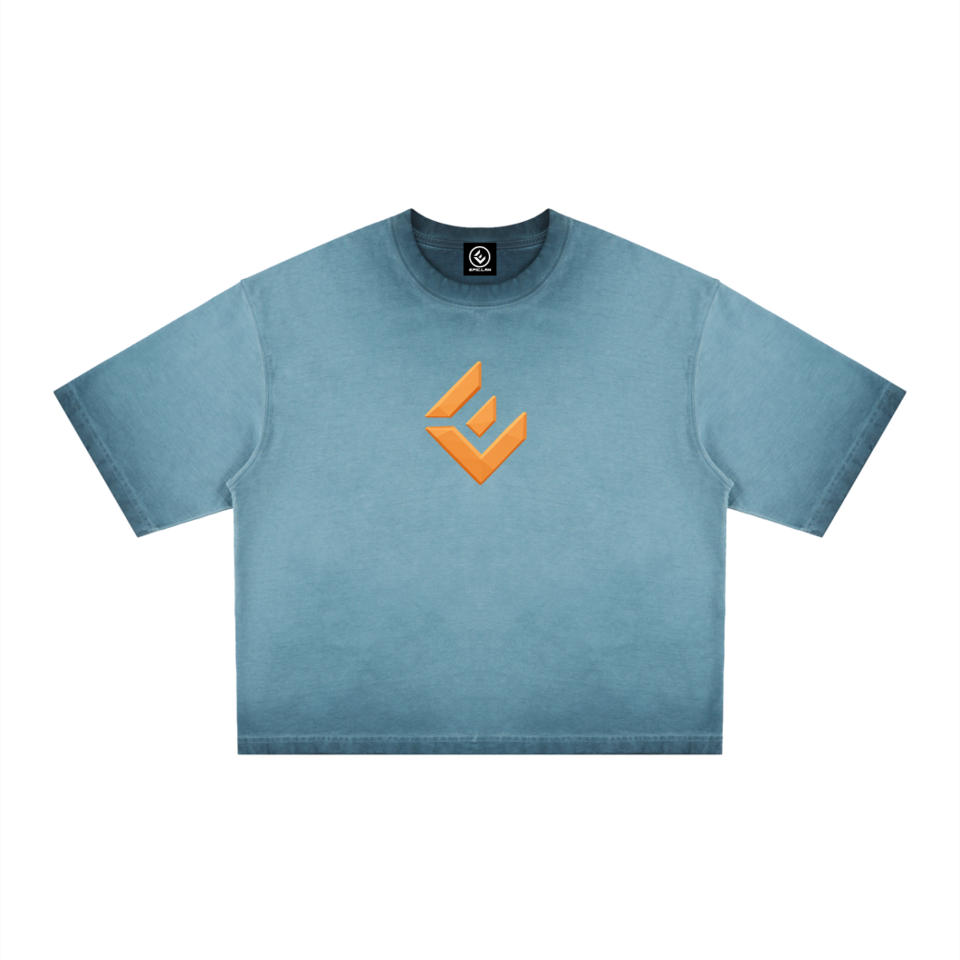 E Fade -  Reverse Dyed Boxy T-Shirt