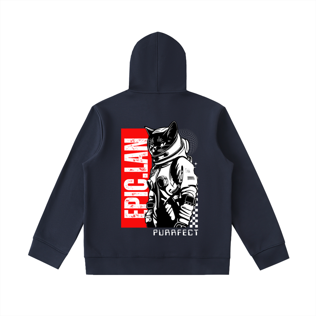 Space Cat Zip Hoodie