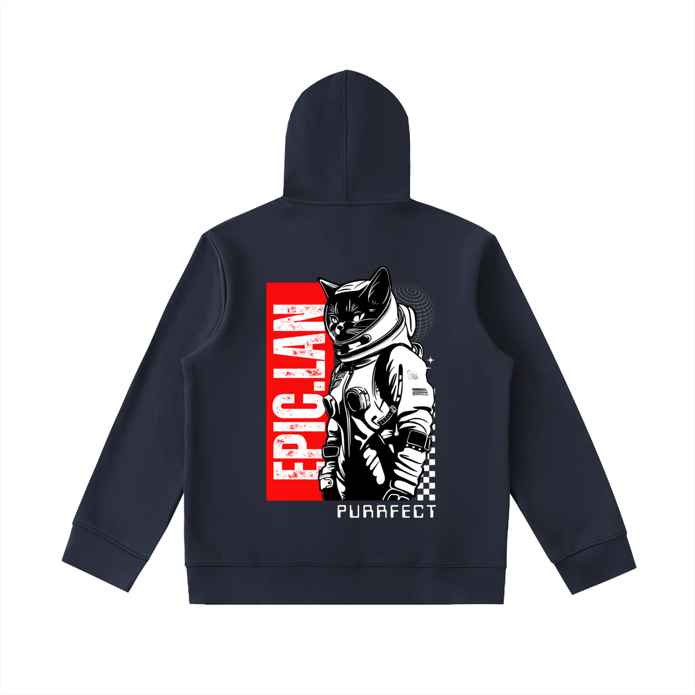 Space Cat Zip Hoodie
